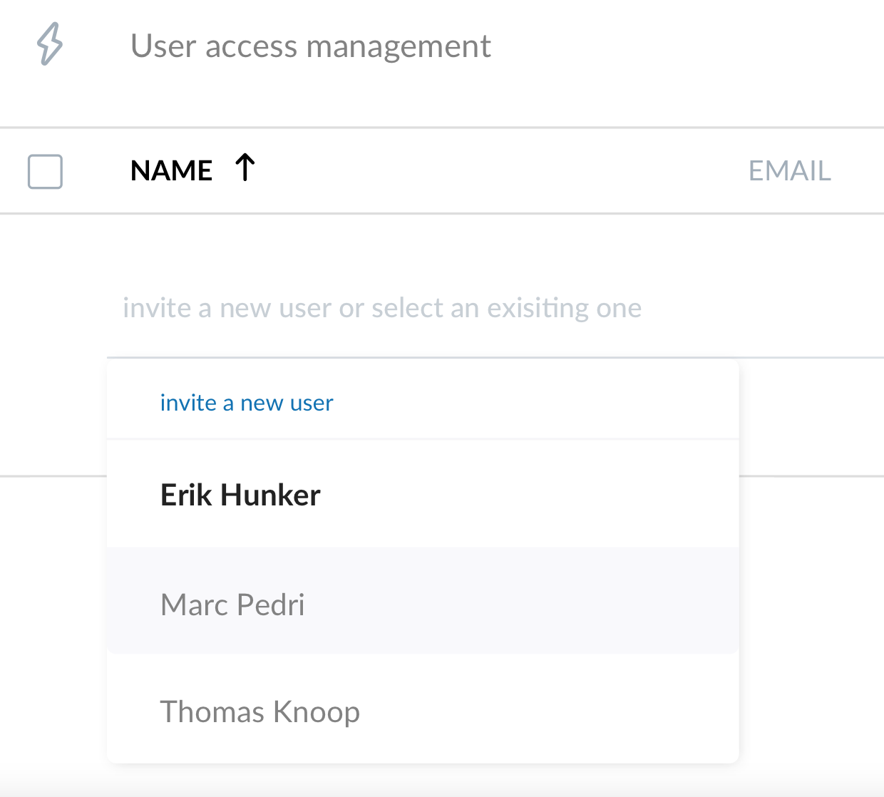 Add a user to a project - EVO Dynamics
